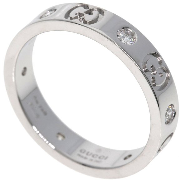 Gucci Icon Silver White Gold ring - Picture 1 of 7